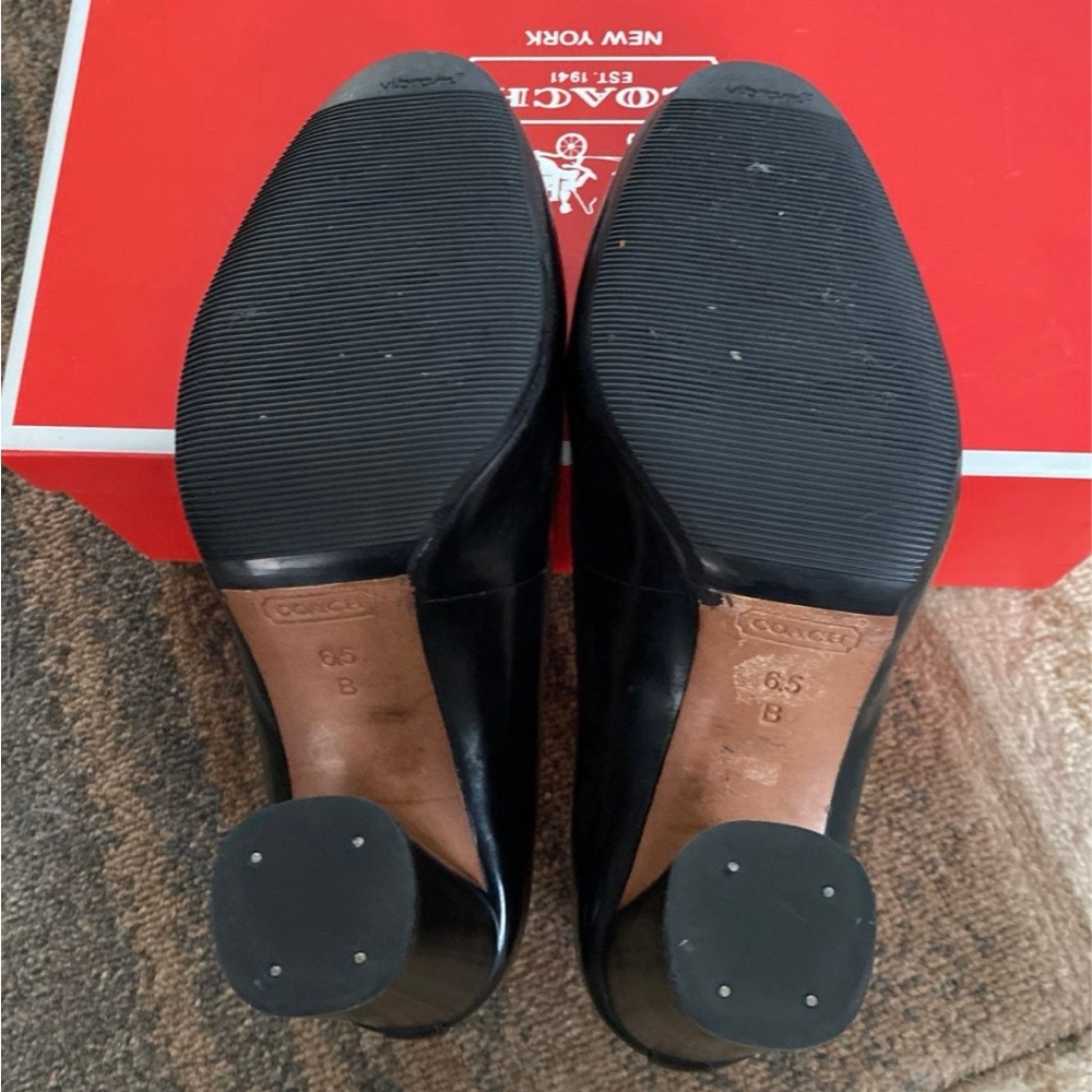 Coach Black Heels - Picture 5 of 5